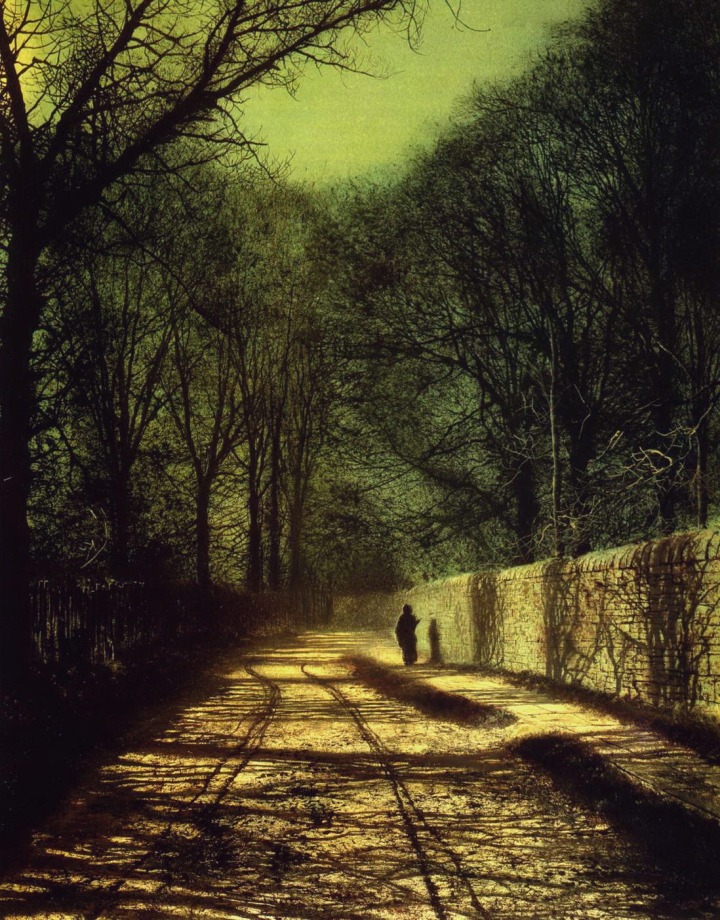 Tree Shadows on the Park Wall, Roundhay Park, Leeds, 1872